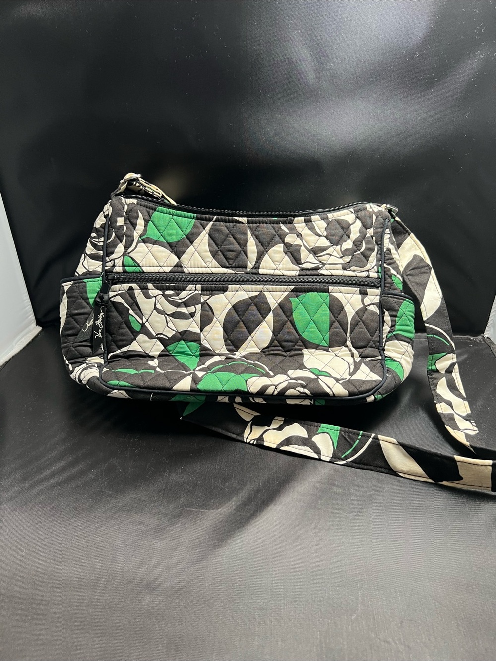 Vera Bradley Quilted Shoulder Bag – Imperial Rose Pattern
